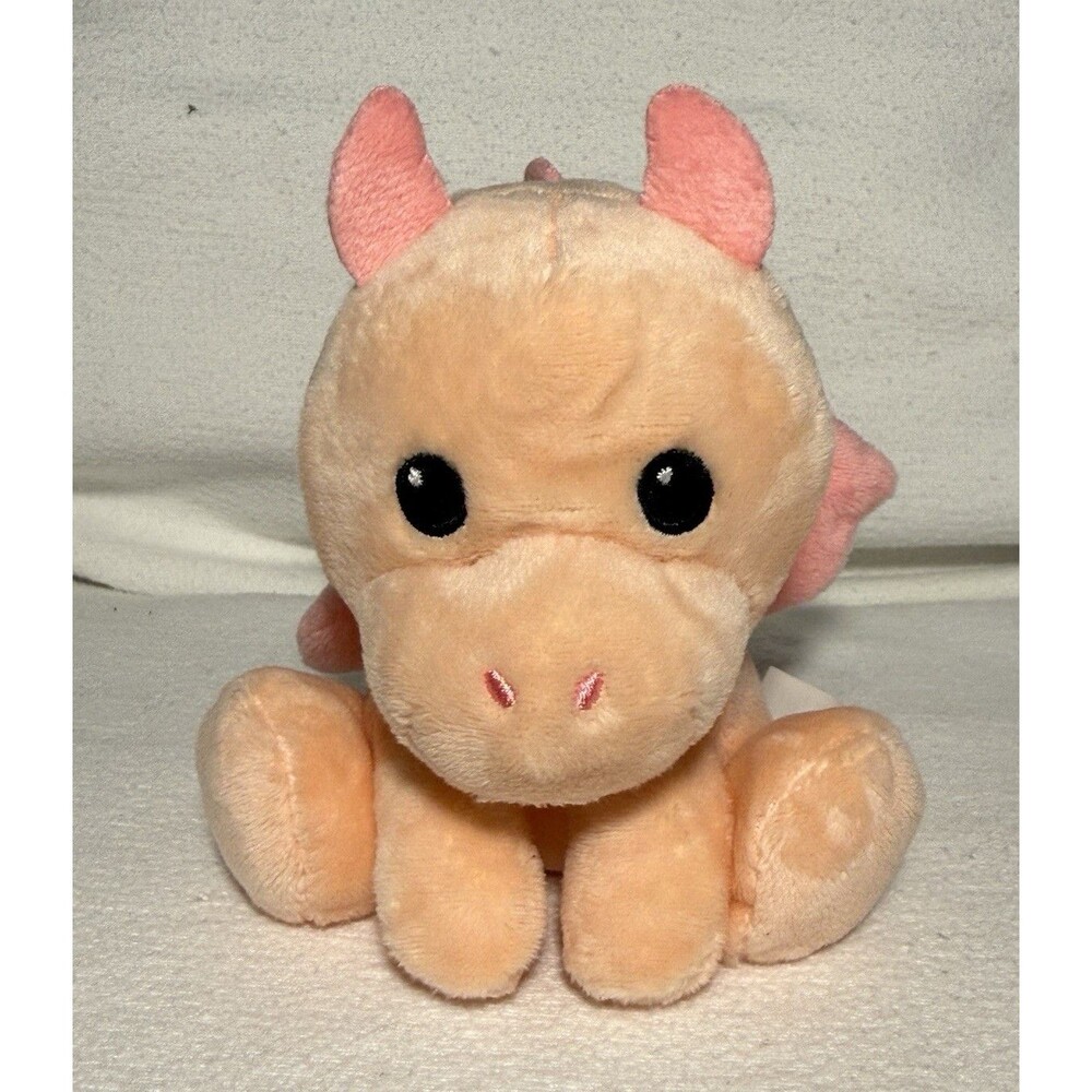 Manhattan Toy Pink Dragon Plush Stuffed Animal Washable Small 2024 PA-17793